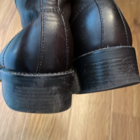 White Mountain Women’s‎ Brown Leather Booties, size 7 - Picture 7 of 11